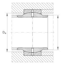 關(guān)節(jié)軸承 GE80-LO, 根據(jù) DIN ISO 12 240-1 標(biāo)準，需維護